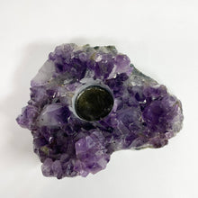 Load image into Gallery viewer, Amethyst Tealight Holder - 01
