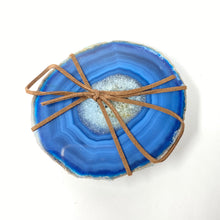 Load image into Gallery viewer, Agate (Blue Coasters)
