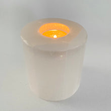 Load image into Gallery viewer, Selenite Tealight Holder
