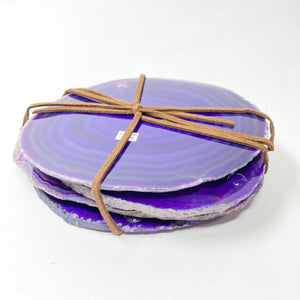 Agate (Purple Coasters)