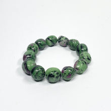 Load image into Gallery viewer, Ruby &amp; Zoisite (Nugget Bracelet)
