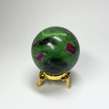 Load image into Gallery viewer, Ruby Zoisite Sphere
