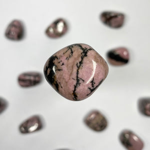 Rhodonite (Tumbled Stone)