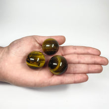 Load image into Gallery viewer, Tiger’s Eye (Mini Sphere)
