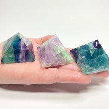 Load image into Gallery viewer, Fluorite Pyramid
