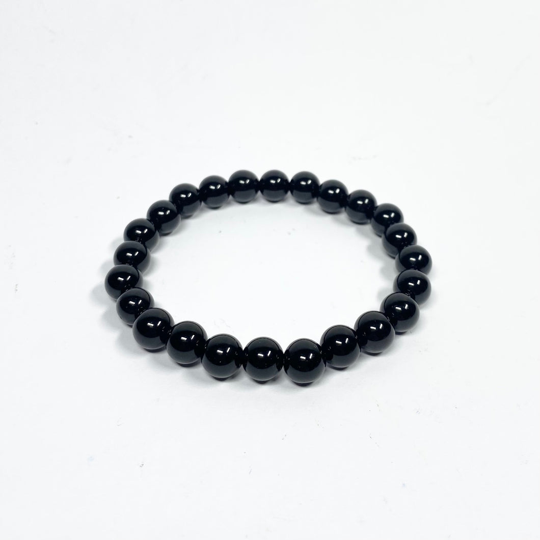 Black Obsidian (Bead Bracelet)