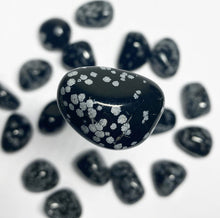 Load image into Gallery viewer, Snowflake Obsidian (Tumbled Stone)

